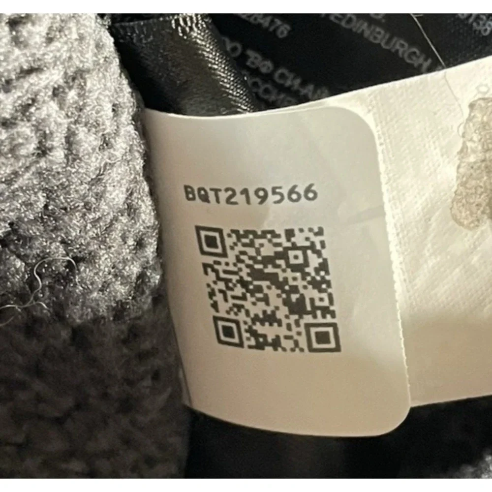 The North Face Men's Quarter Zip Pullover Medium Fleece Outdoor Dark Gray